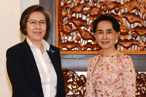 Myanmar Foreign Minister meets UN envoy