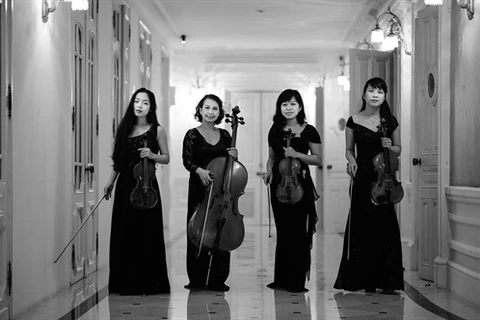 String quartet to play romantic music in Hanoi