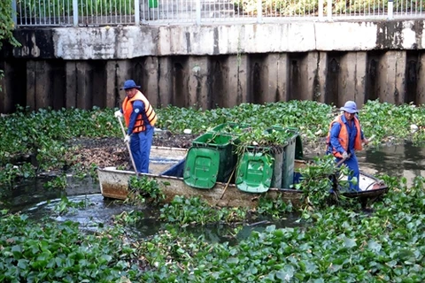 HCM City intensifies anti-pollution, canal cleanup efforts