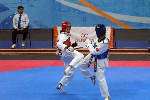 Hoa, Ngan win bronze medals at Sakha Games