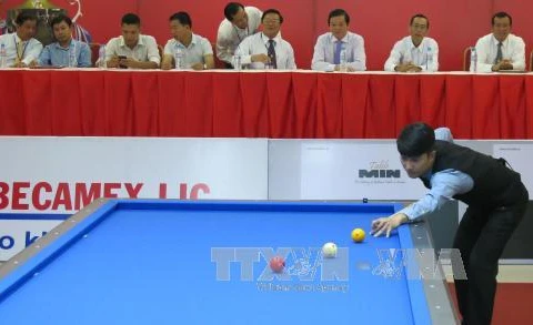 International billiards tournament opens in Binh Duong