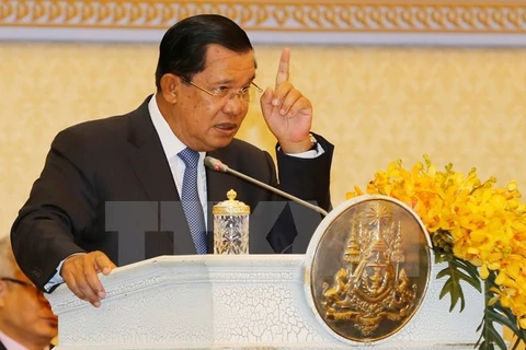 Cambodian PM supports arrest of Senator distorting border treaty