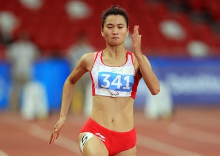 Vietnamese athlete wins 200m gold at Thai Open