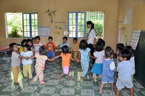 Belgian organisation helps Quang Nam improve pre-school education