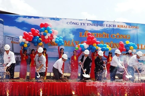 Work starts on concrete pile factory in Mekong Delta