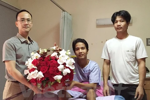 Vietnamese victim in Bangkok bombing returns home 