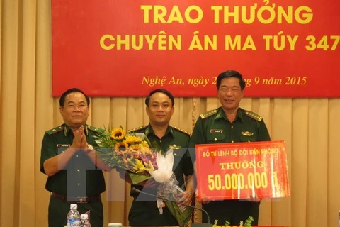 Nghe An border guards break up major drug trafficking ring 