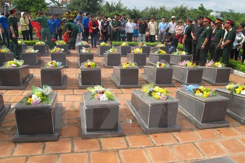 Binh Dinh keen to reinter remains of fallen soldiers 