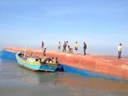  Fishing boat sinks, 13 rescued, four still missing 