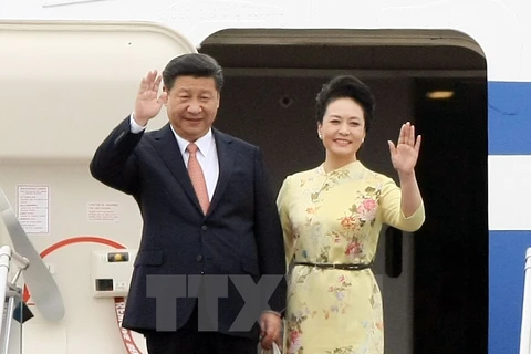 Chinese top leader begins Vietnam visit