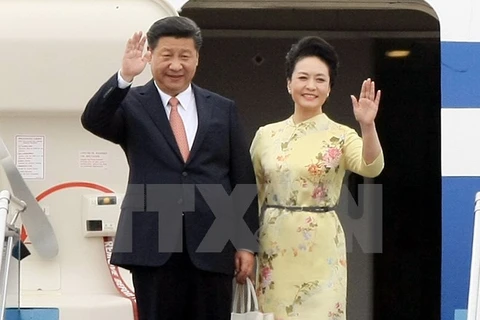 State welcome ceremony accorded to Chinese Party chief