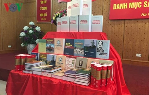 Books on Vietnamese Party and leaders make debut 
