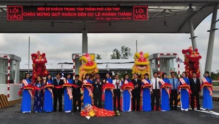 Most modern bus station inaugurated in Mekong Delta