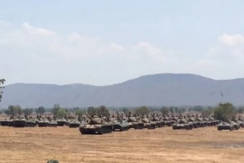 Thai army holds biggest-ever exercise 