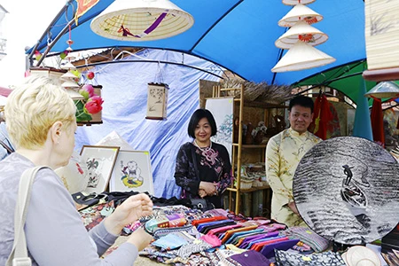 Vietnamese goods introduced at Ukrainian fair 