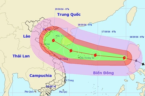 Localities prone to typhoon Sarika on full alert