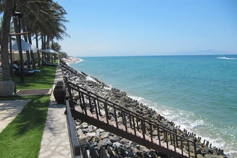 Erosion damages Hoi An beach