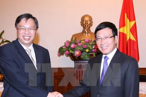 Vietnam, Singapore convene ninth political consultation