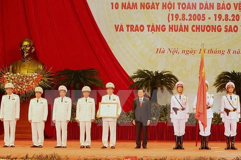 At a ceremony in Hanoi (Source: VNA)