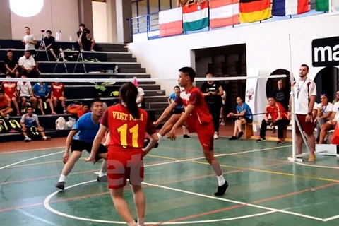 Vietnam attends world shuttlecock championship in Italy