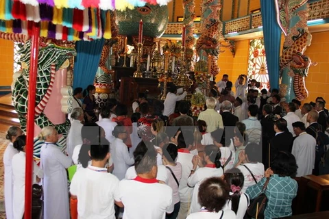  Cao Dai Tay Ninh Church celebrates annual festival