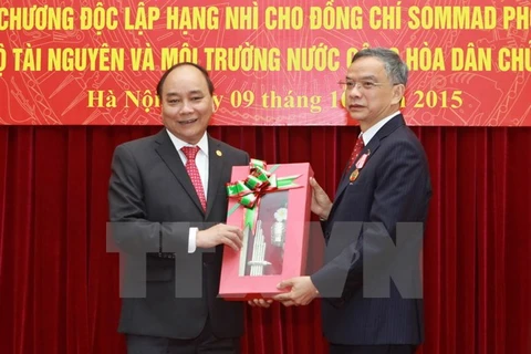 Vietnam’s Independence Order for Lao Minister