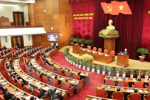  Party Central Committee closes 12th meeting