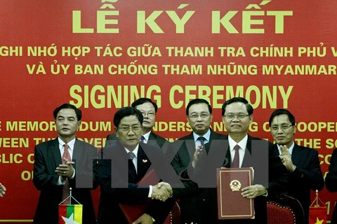 Vietnam, Myanmar sign MoU on anti-corruption