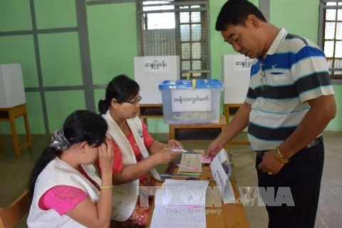 Myanmar’s election goes smoothly