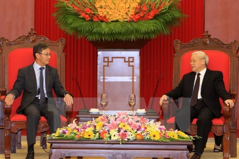 Party chief welcomes Lao diplomat in ambassadorial role