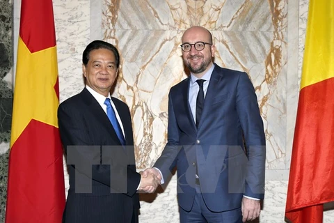 Vietnamese, Belgian PMs agree on initiatives for stronger ties