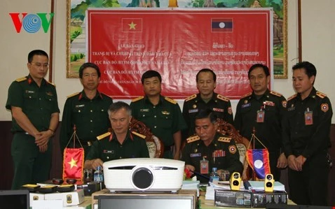 Vietnam aids Laos’ military training