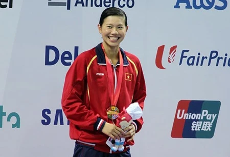 Vietnamese swimmer honoured by US magazine