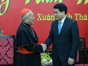 Hanoi leader conveys New Year wishes to religious organisations