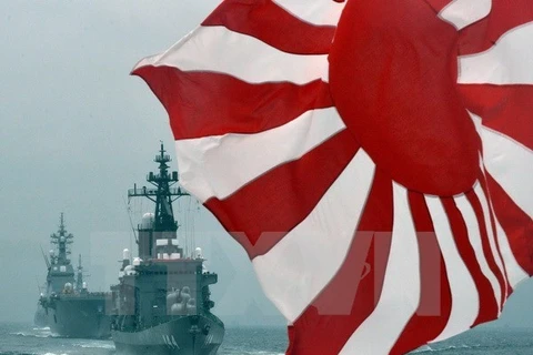 Japanese naval vessels visit Cambodia