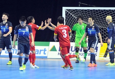 Vietnam upset Japan in futsal