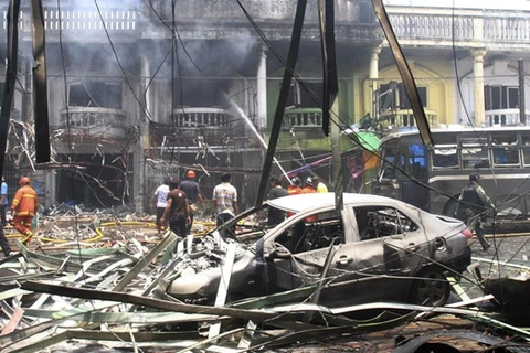 Car bomb attack in southern Thailand 