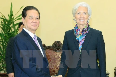 PM assures IMF chief about Vietnam’s continued reform 