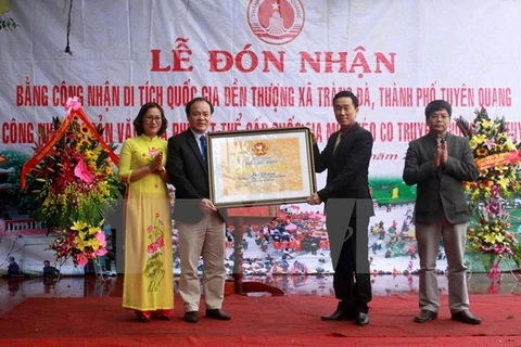 Thuong temple in Tuyen Quang honoured as national relic site