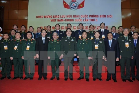 Third Vietnam–China border defence friendship exchange underway 