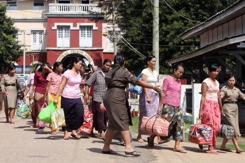 Myanmar frees 61 more political prisoners