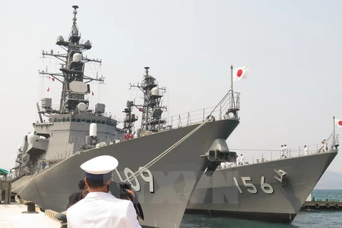 Japanese maritime vessels visit Vietnam