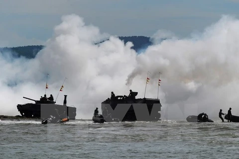 ADMM-Plus exercise underway in Singapore, Brunei 