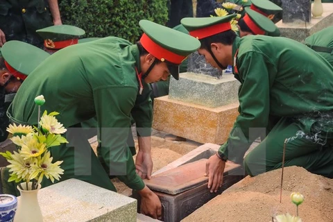 Thanh Hoa: remains of martyrs reburied 