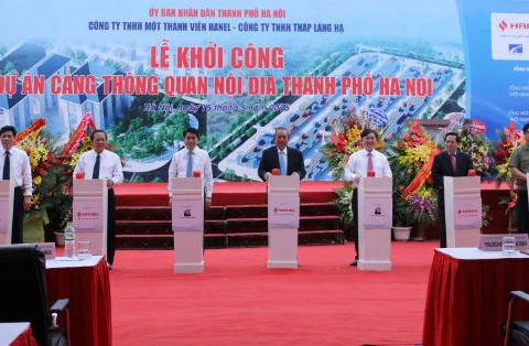 Work starts on Hanoi’s largest inland clearance depot