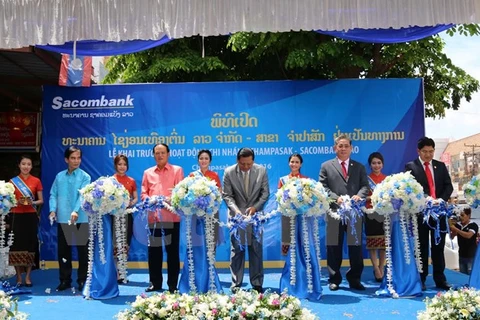 Sacombank Laos inaugurates branch in Champasak