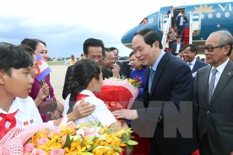 President begins State visit to Cambodia 