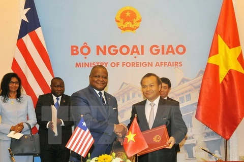 Vietnam, Liberia officially establish diplomatic ties 