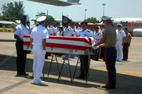 US servicemen’s remains handed over
