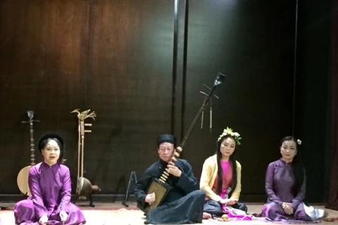 Vietnamese traditional music and culture show